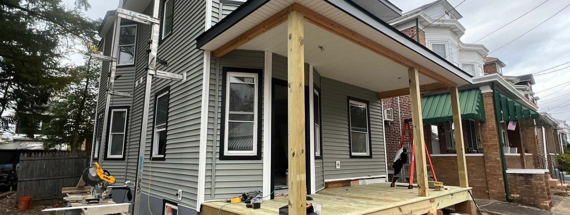 new roof installation